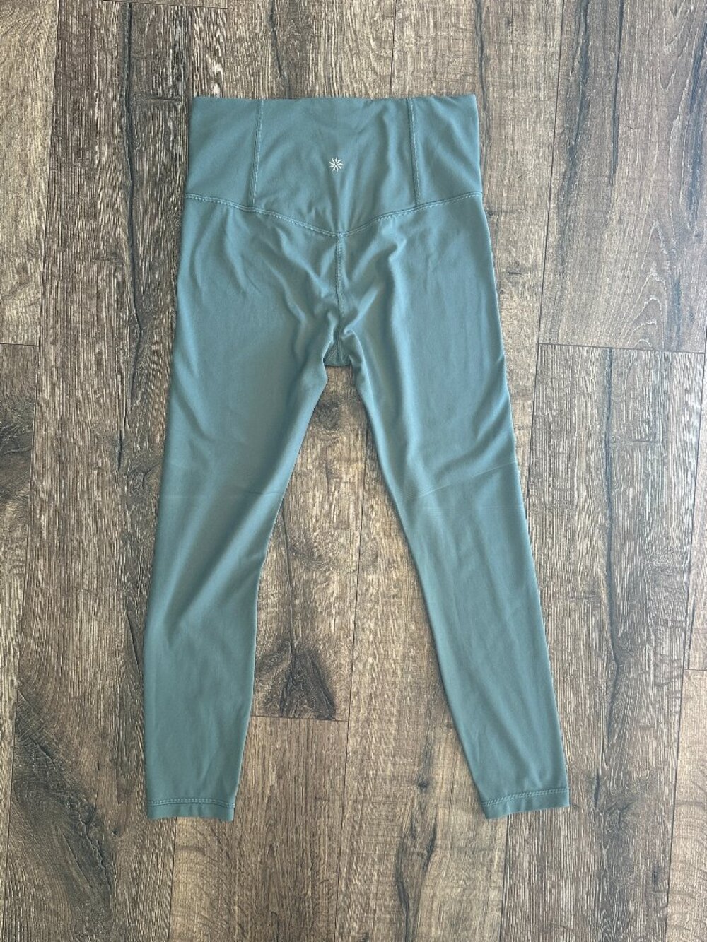 Athleta Ultra High Rise Elation 7/8 Leggings Blue-Gray S Excellent Condition EUC
